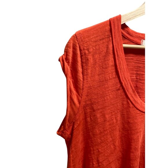 We The Free Free People Tunic Orange Size S - Picture 8 of 13
